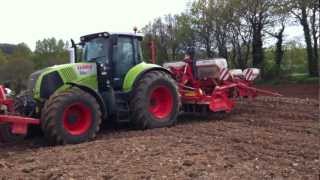 Axion 840 au semis ds le 22 [upl. by Aspa737]