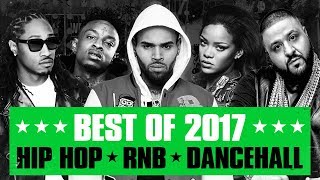 🔥 Hot Right Now  Best of 2017  Best RampB Hip Hop Rap Dancehall Songs of 2017  New Year 2018 Mix [upl. by Tracay]