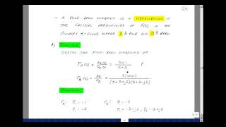 ECE202msu Chapter 9  Pole  Zero Diagrams [upl. by Pammie]