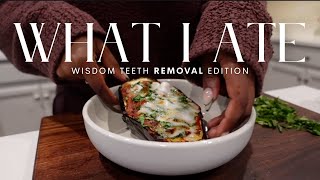 plantbased what i eat in a week  I got my wisdom teeth removed soft foods more than potatoes [upl. by Irved]