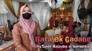 Baralek Gadang  YouTuber Malaysia 🇲🇾 di Indonesia 🇮🇩 [upl. by Aserehs662]