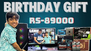 Unboxing Birthday Gift Gaming Pc Setup Rs89000  RYZEN5 GIGABYTE RTX 3060  Gaming Pc Wala [upl. by Ardiekal434]