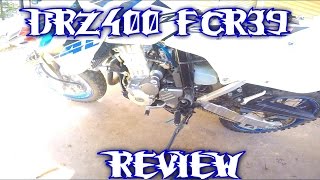 DRZ400 FCR39 REVIEW  Is it Worth the Money [upl. by Heger]