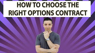 How To Choose An Options Contract [upl. by Mahgem]