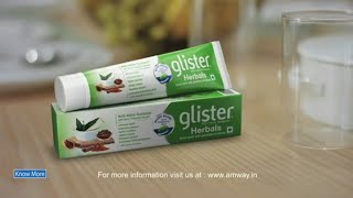 Glister Herbal Toothpaste Advertisement by AMWAY [upl. by Seira46]