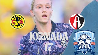 AMERICA FEMENIL VS ATLAS FEMENIL Reacción ¡YA HUELE A LIGUILLA [upl. by Camarata]