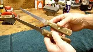 quot HOW TOquot Install new knife handles part 1 [upl. by Nortna739]