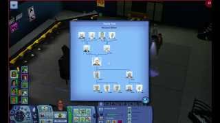 The Sims 3 10 generations family tree [upl. by Lehmann]