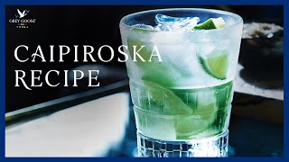 Caipiroska GREY GOOSE Vodka Cocktail [upl. by Albemarle]