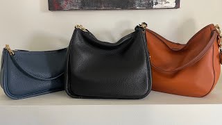 Coach Cary Shoulder Bag Review and Comparison to Cary CrossbodySoft Tabby Hobo [upl. by Innavoeg]