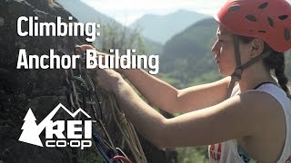 Rock Climbing Building a TopRope Anchor Using the Quad [upl. by Ahsilac]