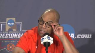 Coach Hillsman Elite 8 Postgame Press Conference [upl. by Cole]