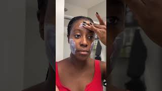 trying the new moringa ceramide sunscreen from Heimish Cosmetics  Lakisha Adams [upl. by Ogires]