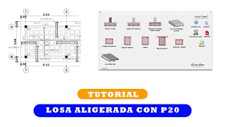 👷‍♀️TUTORIAL METRADO DE LOSA ALIGERADA CON P20🏗️ [upl. by Ekrub]