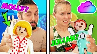 IST DAS WIRKLICH JULIAN VOGEL Kaan vs Kathi CHALLENGE Richtige Playmobil Figur oder doch nicht [upl. by Eboh]