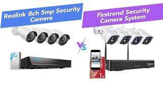 🔒 Home Security Showdown REOLINK vs Firstrend Cameras 📹 [upl. by Astrix463]