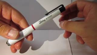 Rotring Bi Rasor and Tikky Eraser Retractable Eraser Review [upl. by Einhpad]