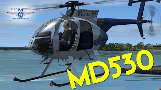 Milviz MD530 New York City  Aerobatics  FSX  Joshua Hamby [upl. by Ybrek745]