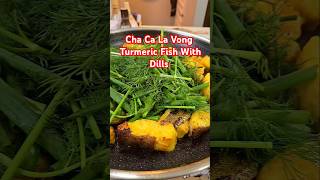 Cha ca la vong  Turmeric Fish With Dills Recipe below 👇 cookingwithmamui chacalavong [upl. by Liborio]