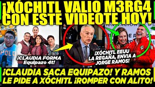 SÁBADAZO XÓCHITL VALIO M3RG4 CON ESTE VIDEO ¡CLAUDIA SACA EQUIPAZO RAMOS PIDE ROMPER CON PRI [upl. by Golanka182]