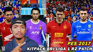 PES 2017 BRI LIGA 1 KITPACK 20242025 ONLY FOR RZ PATCH  PES 2017 PC GAME [upl. by Elaine]