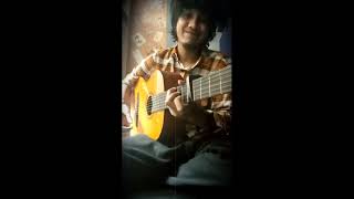 Hariye giyechi  Arnob  Fingerstyle  Covered by Antu Dash [upl. by Anilrac]