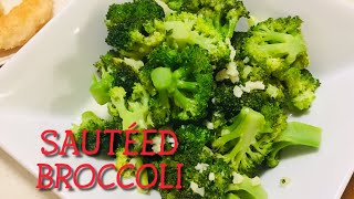 SAUTEED BROCCOLI [upl. by Rowan268]