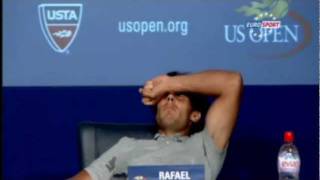 Nadal Collapses at US Open [upl. by Bernadine]