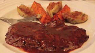 Minute Steak Recipe with BBQ Butter Sauce  Minute Steaks [upl. by Adnala834]