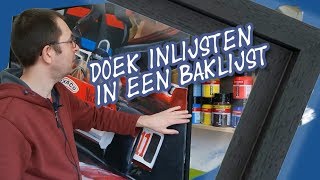 Doek inlijsten in een baklijst [upl. by Tonry]