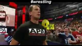 WWE RAW 190115 APA RETURNS [upl. by Canon]