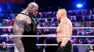 Brock Lesnar vs Martyn Ford with Paul Heyman Match [upl. by Joshia]