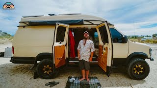 Lifted Ford Econoline Camper Van  Purchased Used [upl. by Einwahr]