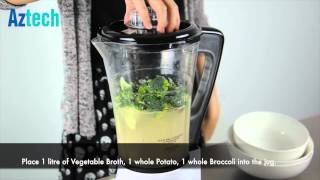 Soup Maker ASM800  Broccoli amp Spinach Soup [upl. by Key889]