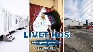 Livet hos Morgan Nyman AB villavagnar och fritidshus episode 94 [upl. by Aivatnuahs]