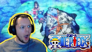 JIMBE SAVES LUFFY AGAIN l ONE PIECE EPISODE 568 FIRST TIME REACTION [upl. by Kindig]