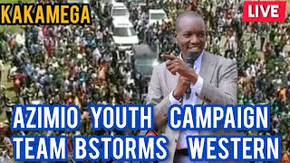 AZIMIO LA UMOJA TODAY LIVE  YOUTHS SIMBA ARATI LEADS IN KAKAMEGA  AZIMIO TODAY LIVE [upl. by Enrobialc]