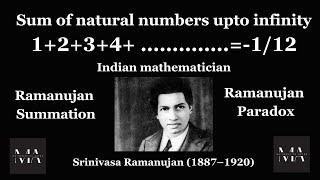 Quick proof of Ramanujan Summation Sum of all positive integers up to infinityParadoxNegative [upl. by Aekahs309]