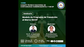 Seminario Modelo de Programa de Transición al Marco NICSP [upl. by Felicle]