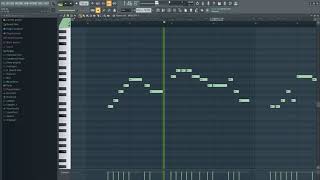 Chord Overstreet  Hold On Piano notes tutorial on fl studio [upl. by Uel300]