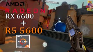 R5 5600  RX 6600  7 fps games test [upl. by Ailisec]