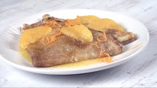 Jednoduché palačinky à la crêpes Suzette [upl. by Ajnos772]