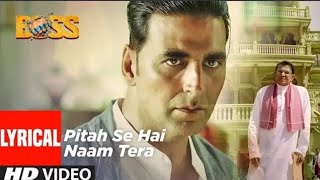 Pitah Se Naam Hai Tera Video  Boss  Akshay Kumar Mithun Chakraborty  Meet Bros Anjjan [upl. by Letrice]