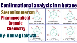 Confirmational analysis in n Butane  Pharmaceutical Organic Chemistry [upl. by Jana]