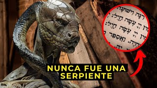 LA SERPIENTE DE GÉNESIS NO ES UNA SERPIENTE TEXTO HEBREO ENCONTRADO REVELA LA VERDAD [upl. by Sheply]