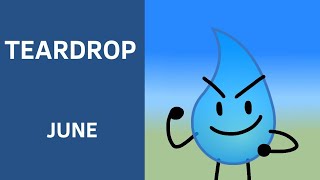 BFB Character Of The Month Teardrop [upl. by Ylrebmik]