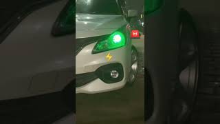 Modified baleno⚡🦅🚗🚨🚘 light alloywheels baleno 7colors bhaukaal hooters viralvideo trending [upl. by Maclean]