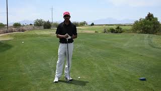 Fred Enke Monday Mulligan  5th Hole Tee Shot [upl. by Ahsinan]