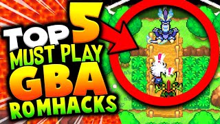 Top 5 MUST PLAY Pokemon GBA Rom Hacks 2024 [upl. by Atilahs]