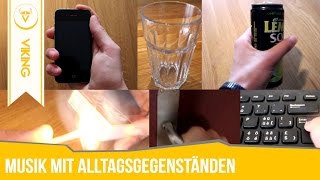 Musik mit Alltagsgegenständen [upl. by Notlad]